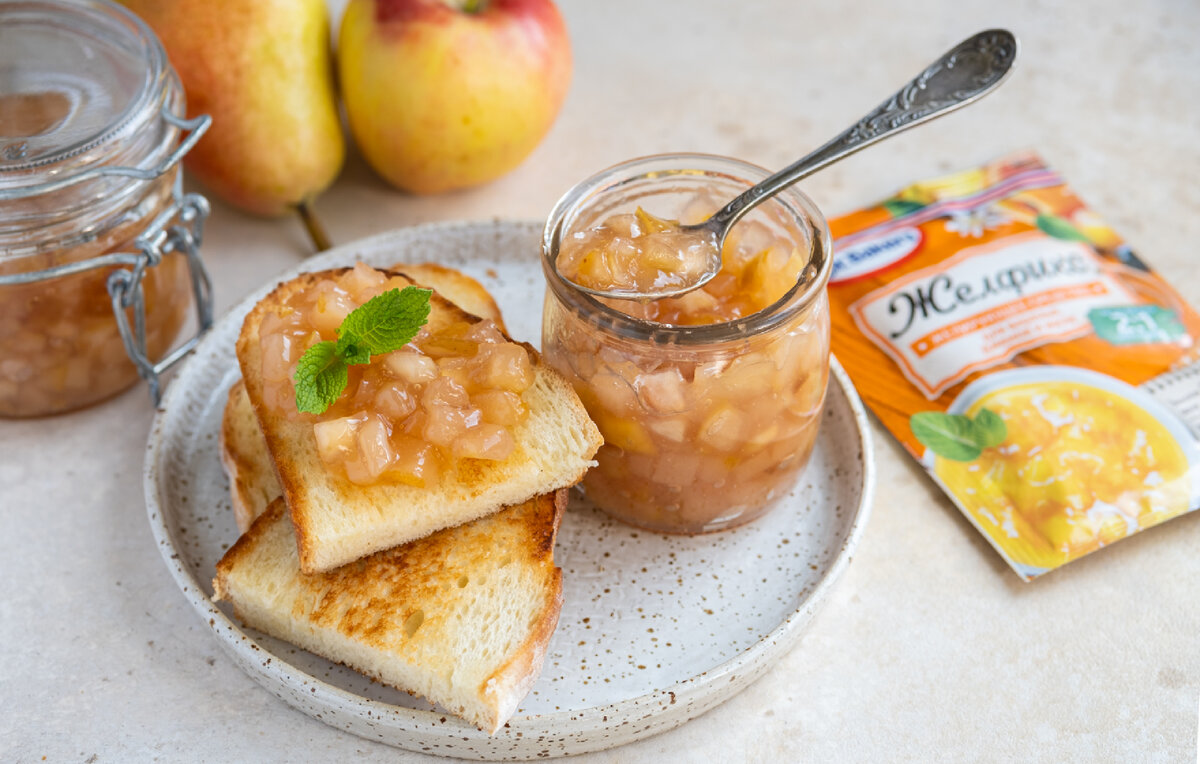 Яблочно-грушевое варенье
