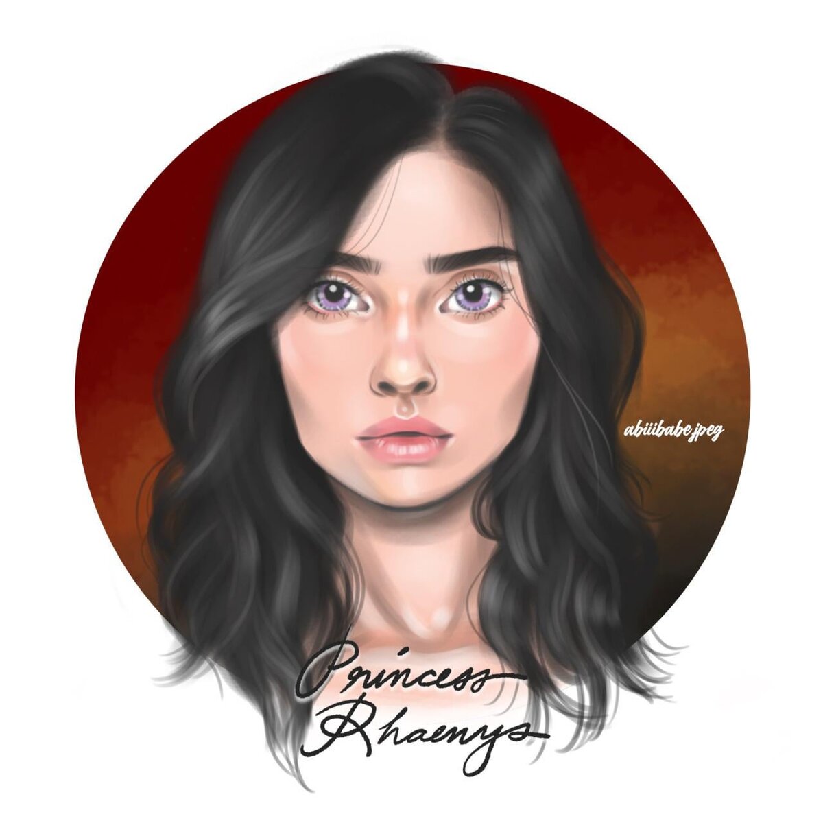 Принцесса Рейнис (арт abiiibabe, www.reddit.com).