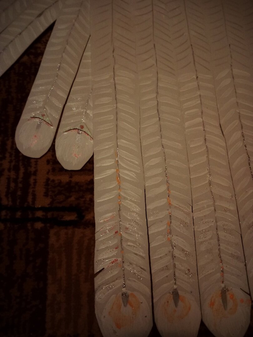 Белые Крылья Ангела - Косплей Ориби Каммпирр - Процесс создания