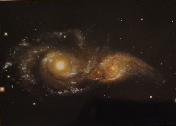 Фото автора. Открытка, полученная мной