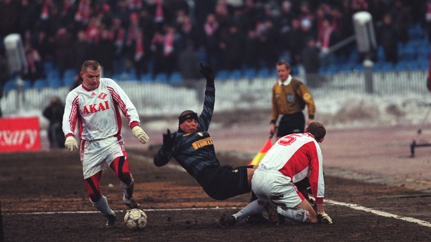    Роналдо в матче "Спартак" - "Интер".Александр Федоров