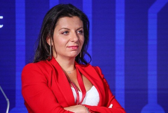    Главный редактор медиагруппы «Россия сегодня» и телеканала RT Маргарита Симоньян