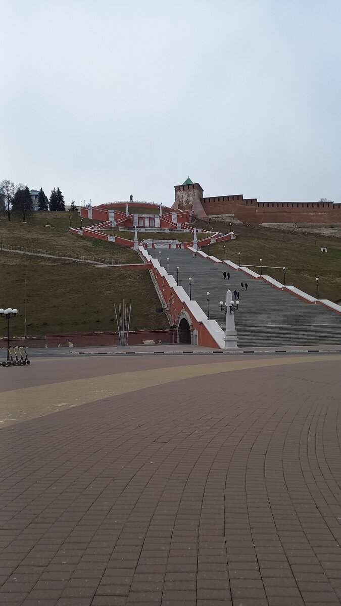 Чкаловская лестница.