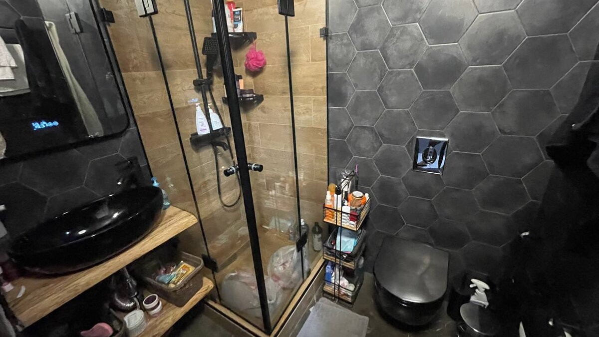 Санузел 1го этажа дома по проекту 24-255