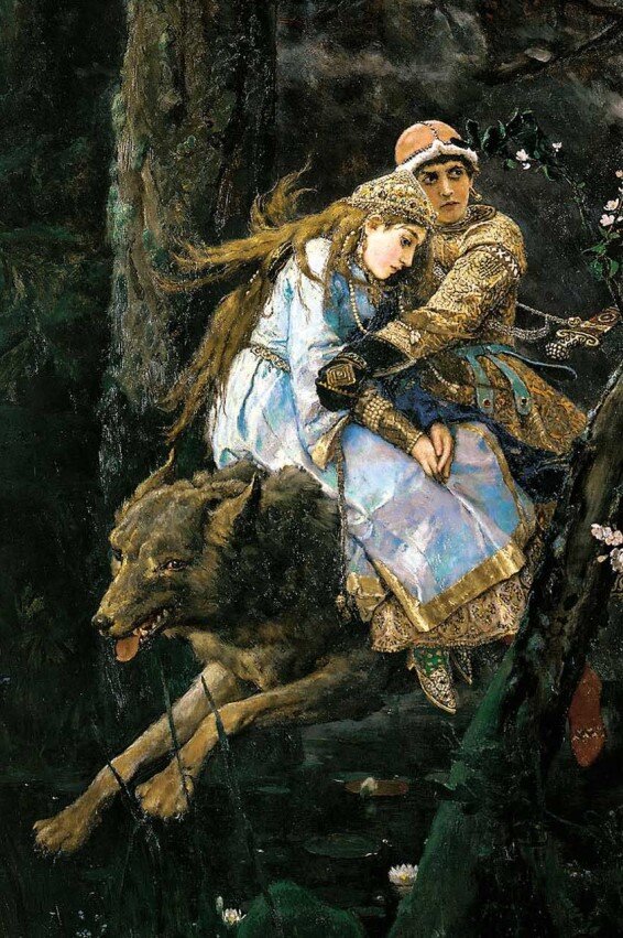 Мой "источник вдохновения" - картина Васнецова.