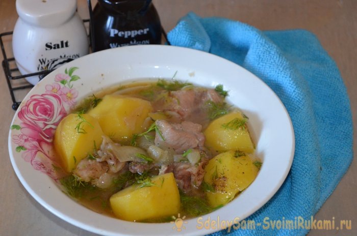 Мужская кулинария. Простая шурпа на скорую руку