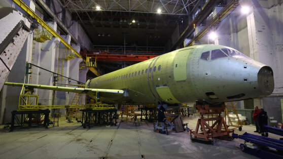    Первый полет самолета Sukhoi Superjet New пройдет в мае Анна Оленькова