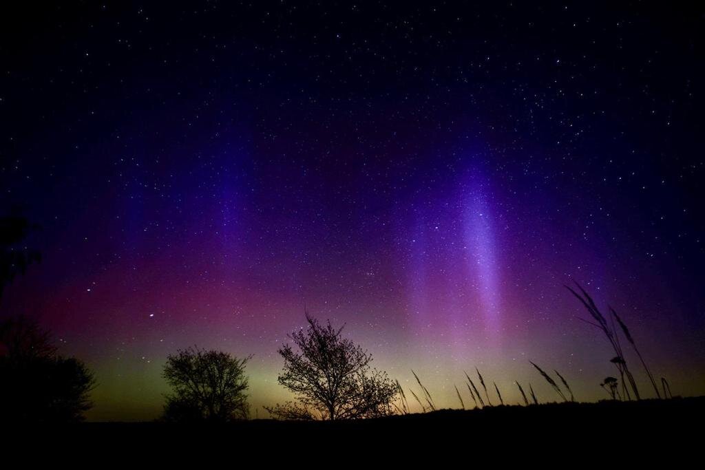 23-24 апреля 2023 года. Северное Сияние в Тульской области. 