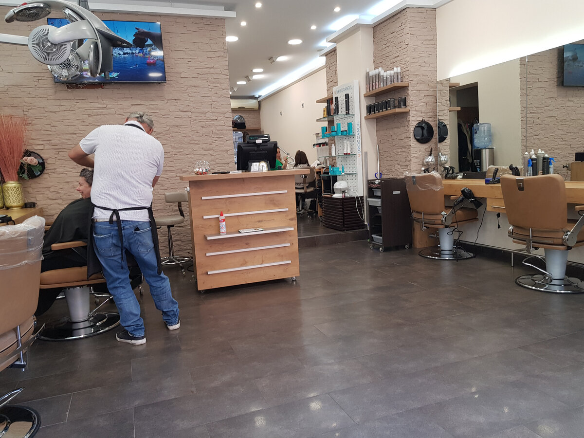 Турецкая парикмахерская, апрель 2023, Мюнхен