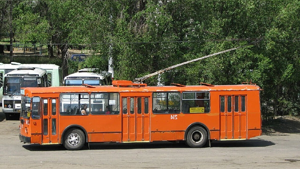 Моя первая поездка на троллейбусе