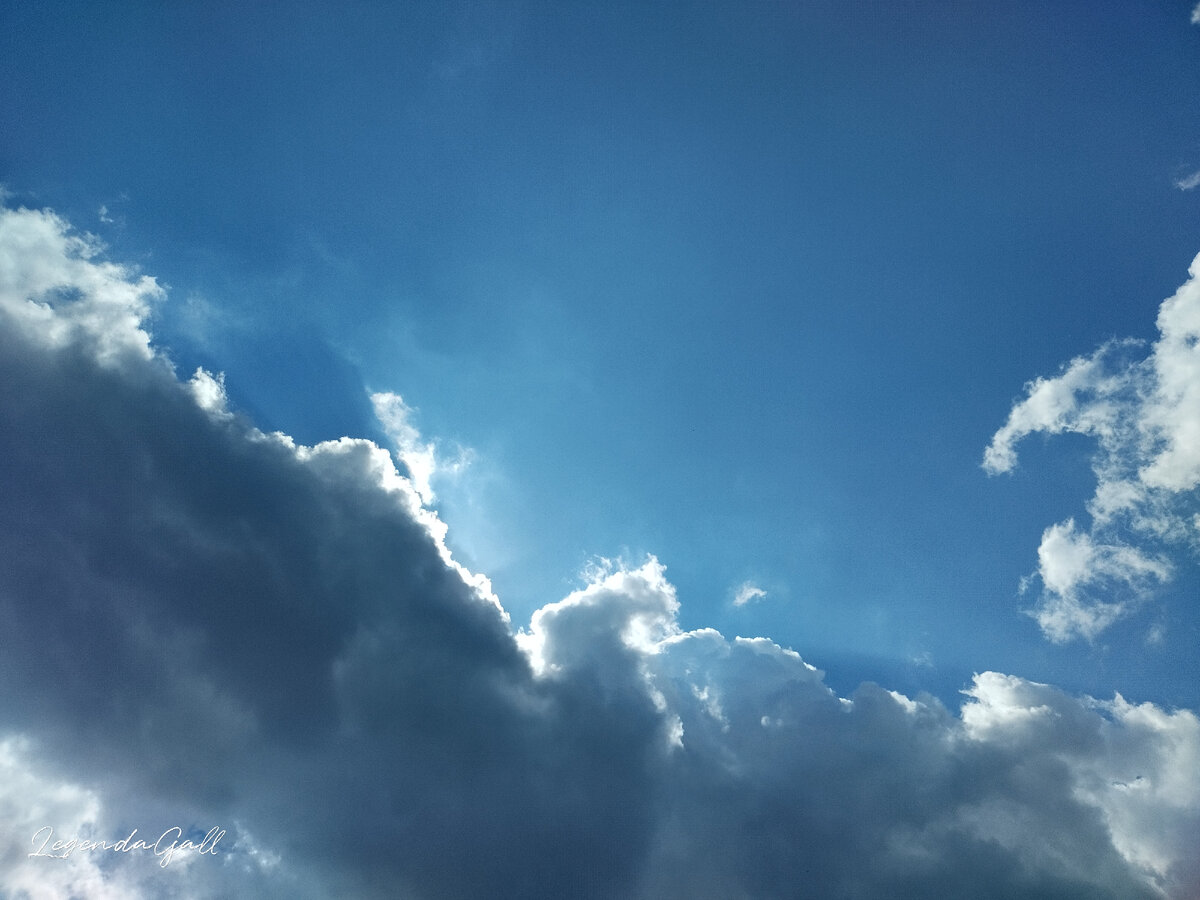 Это небо незадолго до дождика