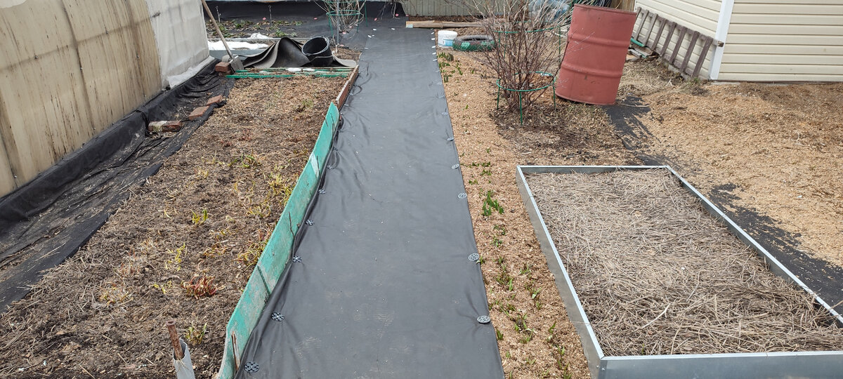 Дорожка после