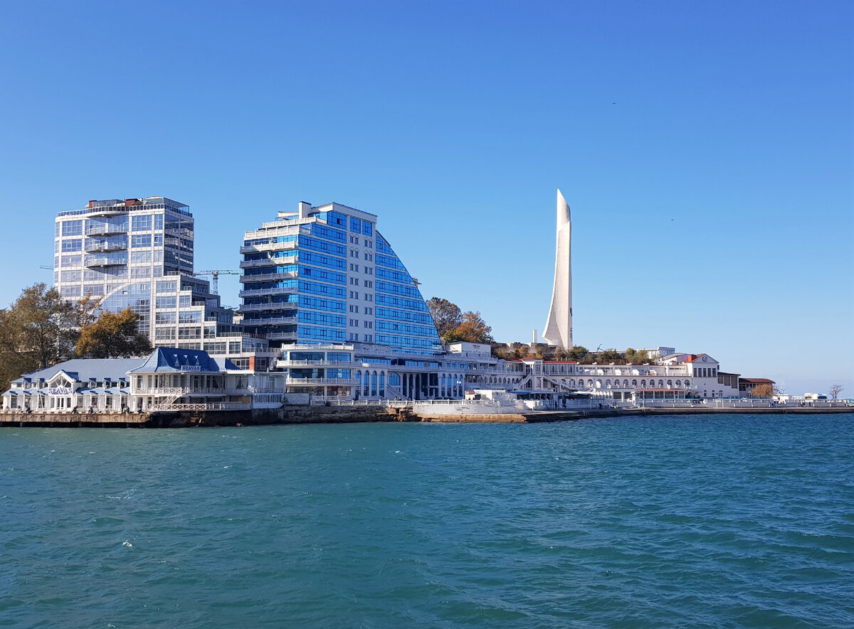 Севастополь ждет любимых туристов. Фото автора. 