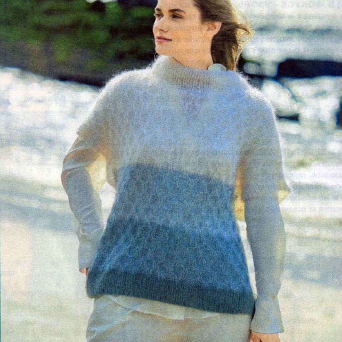 Схемы вязания спицами свитеров для женщин