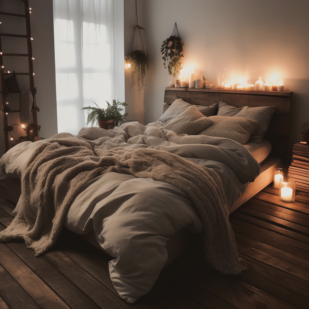 Уютная постель