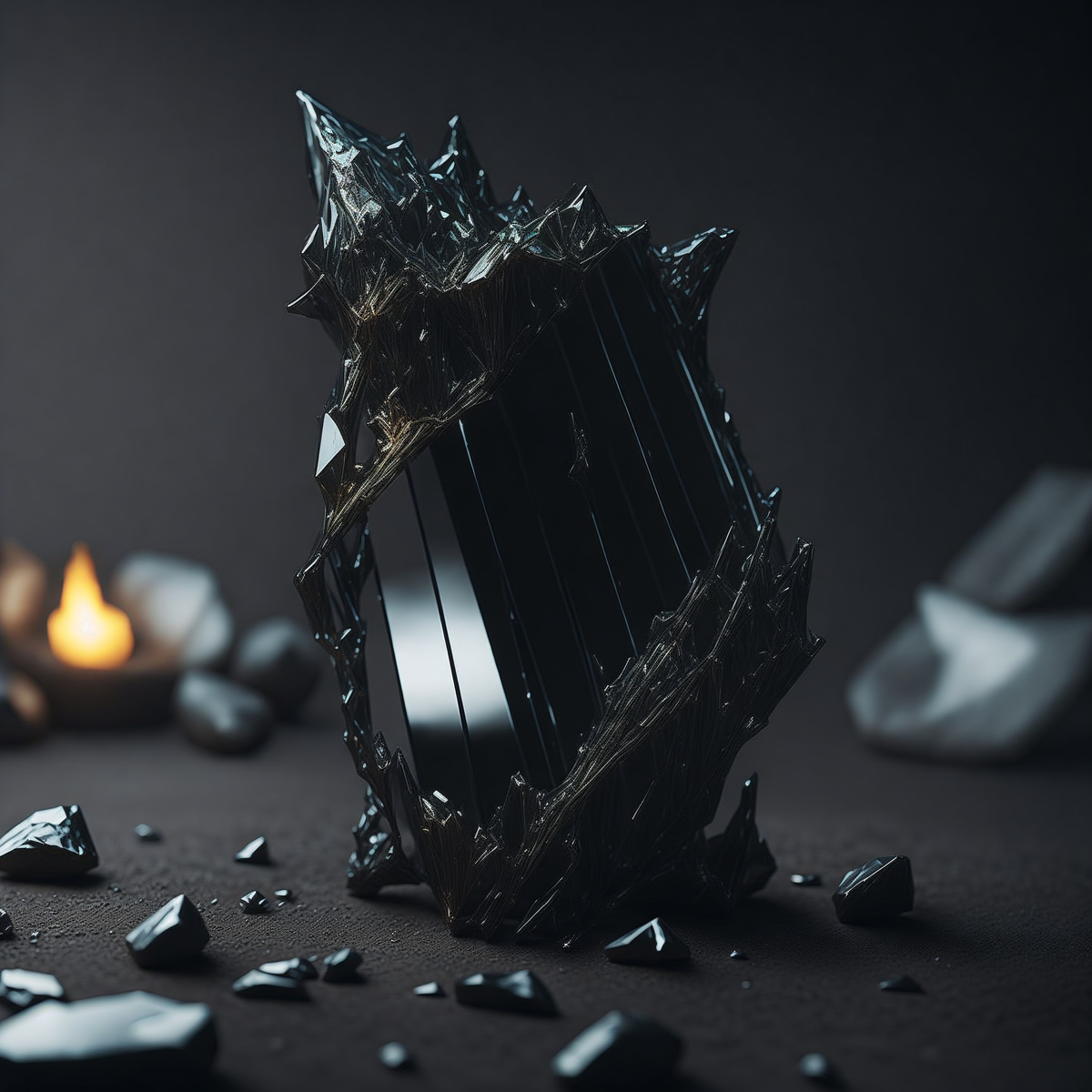 Одно из возможных состояний осколка.