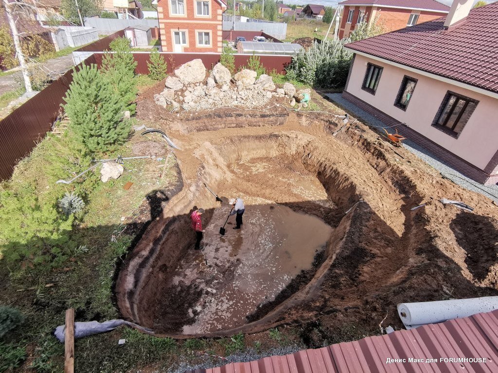 Выкопать пруд на участке. Выкопать пруд на участке экскаватором цена.