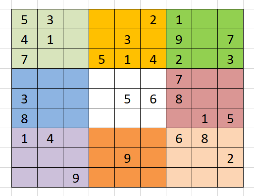 Судоку № 1 (*) от 12.05.2023 г.