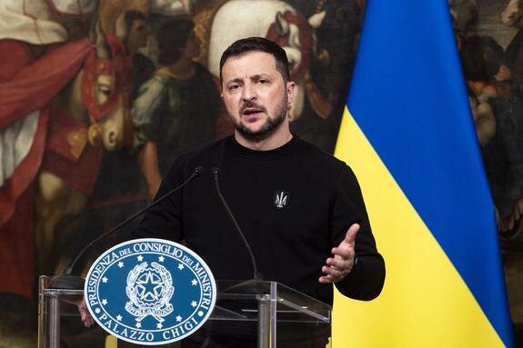    Президент Украины Владимир Зеленский. Фото: Angelo Carconi/globallook.com.