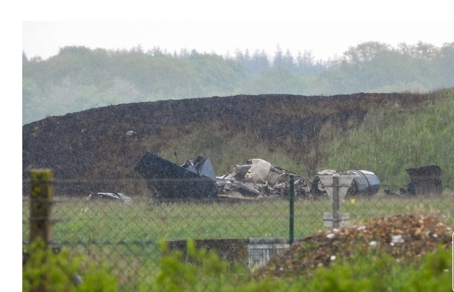 В понедельник днем ​​на аэродроме Бундесвера в Хёне (район Рендсбург-Экернферде) произошла серьезная авария с участием самолета.