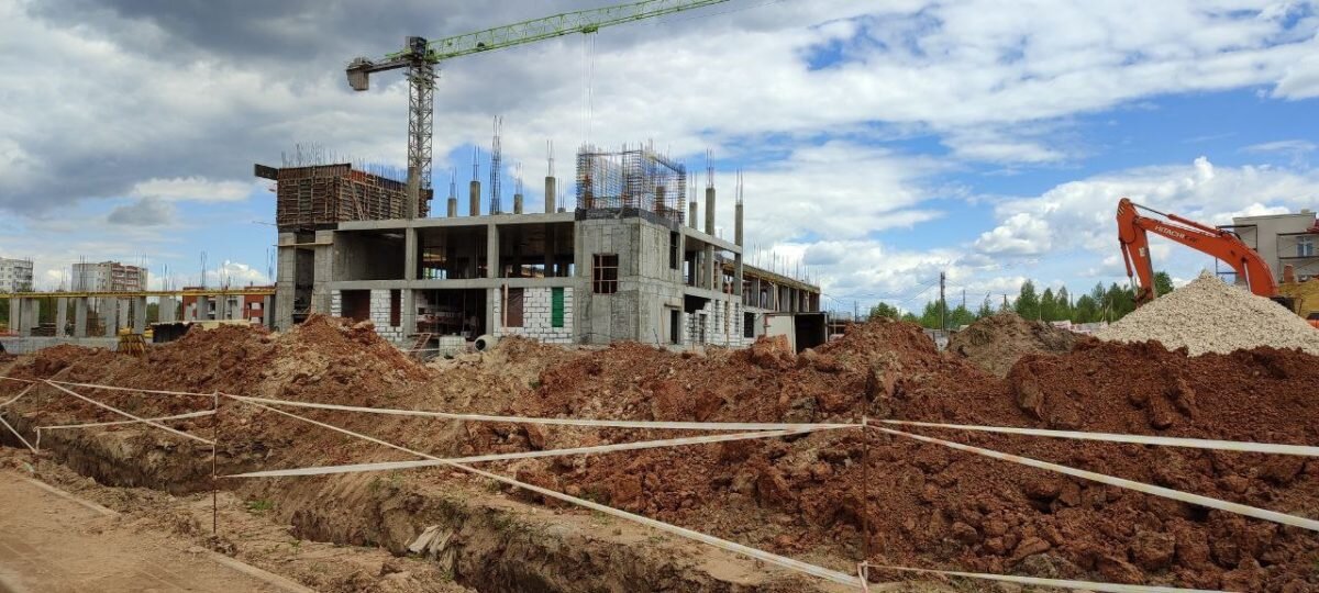    Школу и детсад строят в новом 12-ом микрорайоне Анастасия Красушкина