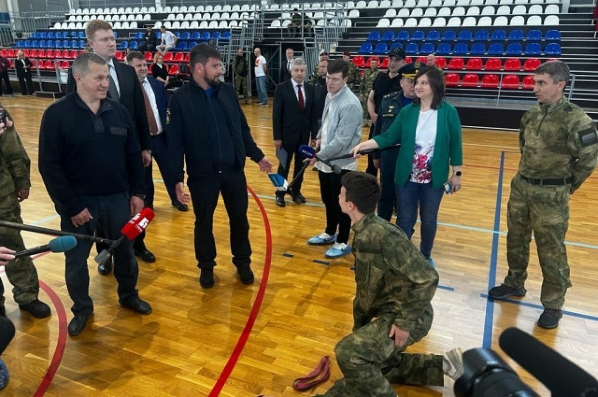    Юрий Трутнев посетил Центр военно-спортивной подготовки в Хабаровске