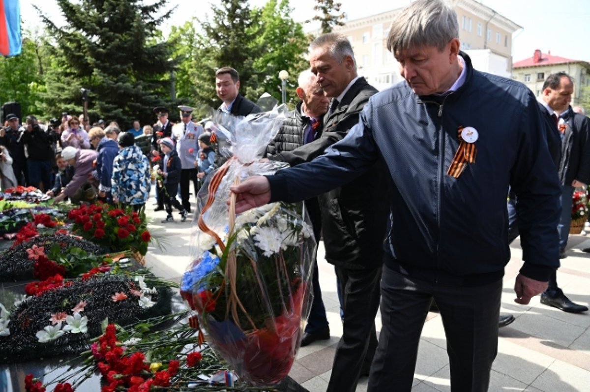    Подвиг народа в наших сердцах. Нефтехимики торжественно отметили 9 мая