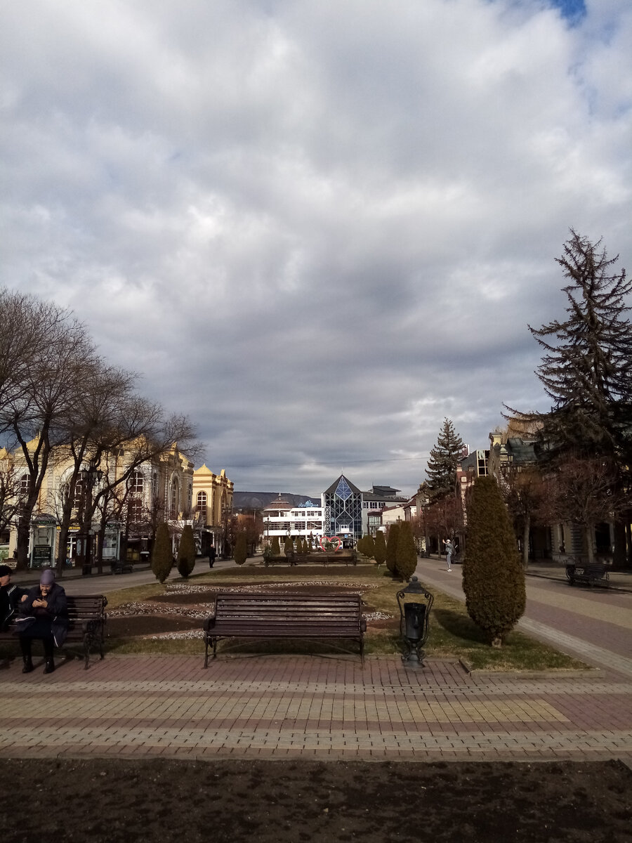 Курортный бульвар. Декабрь 2022 год. Фото автора