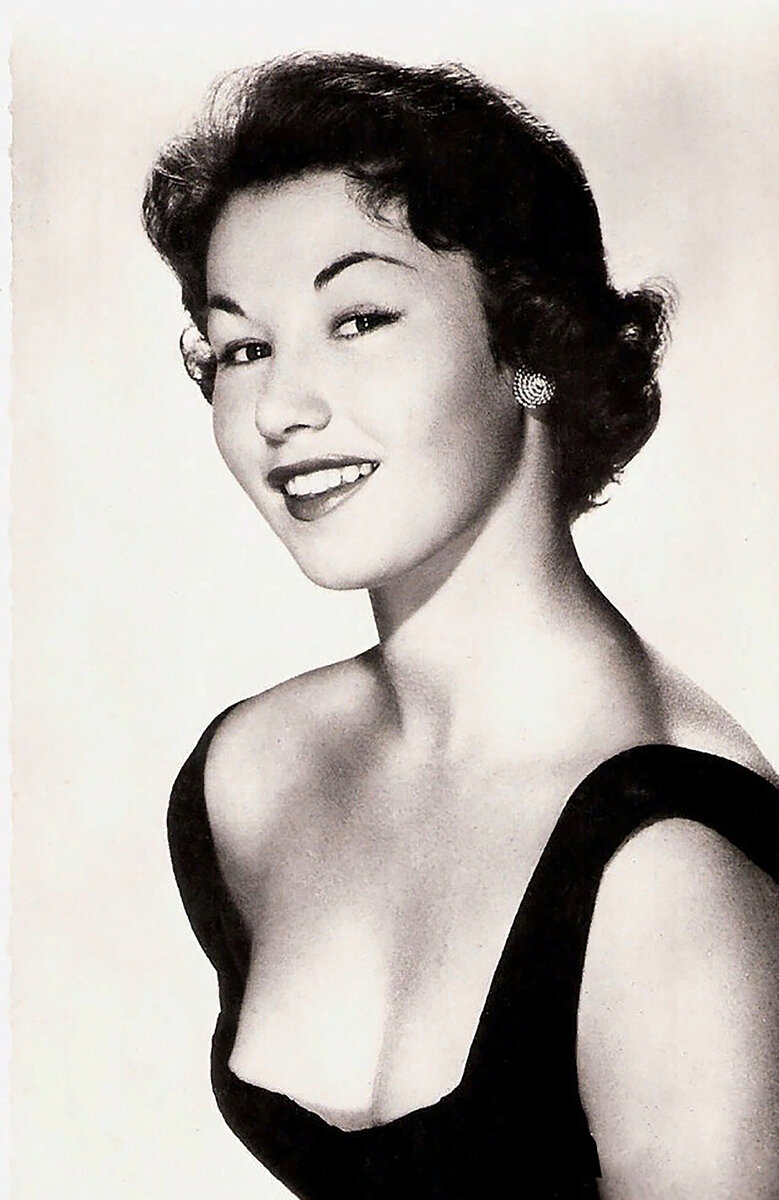 Надин де Ротшильд в молодости 