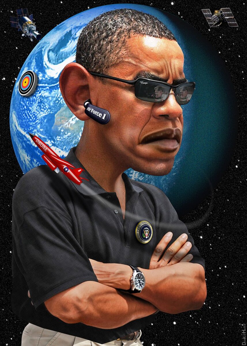 Обама озабочен… © flickr.com / DonkeyHotey