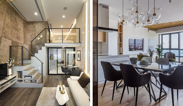 Уделите внимание дизайн-проекту. Результат оправдает усилия и расходы, а интерьер квартиры с высокими потолками будет стильным и функциональным.