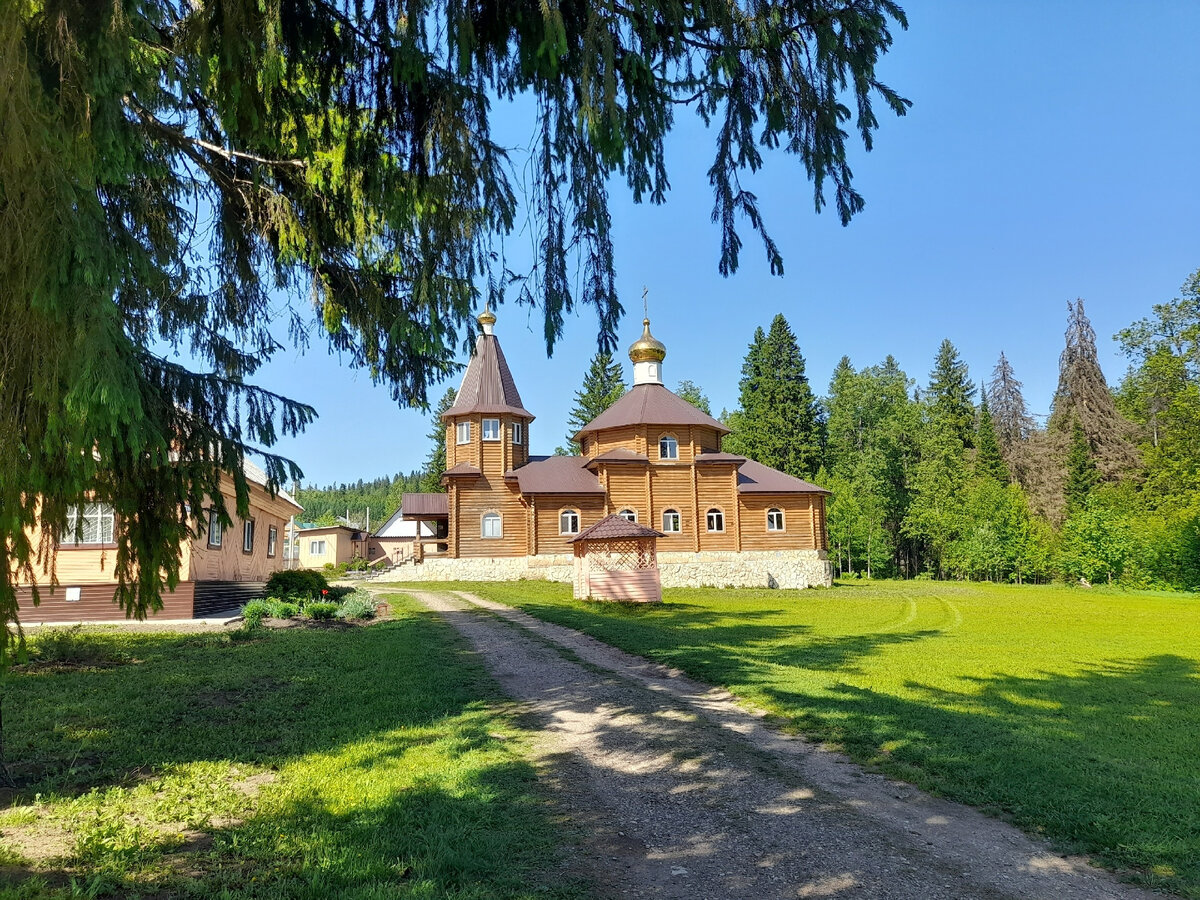 Башкирская Швейцария: Павловка, родник,монастырь