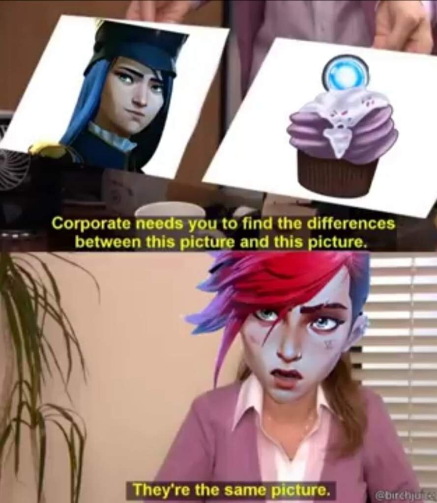 Потому что Кейтлин - сладкий кексик и щадит чувства Вай. 