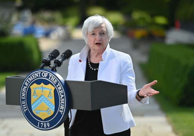 Министр финансов США Джанет Йеллен / источник AFP Photo