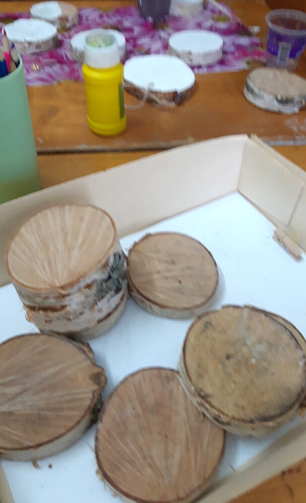 Спилы ждут своего часа)