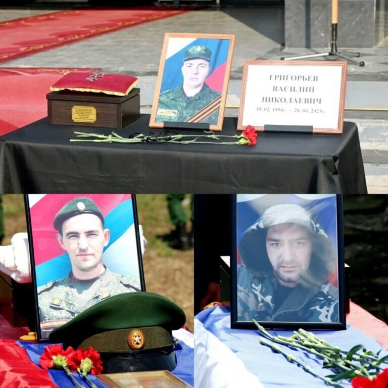    В Бугурусланском районе в последний путь проводили бойцов, погибших в ходе СВО Марина Шарт