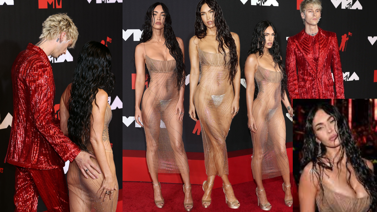 "Голое" платье от Mugler