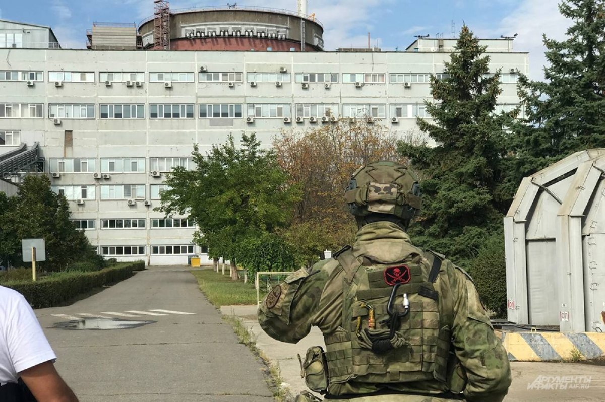    Рогов заявил об усилении защиты периметра Запорожской АЭС