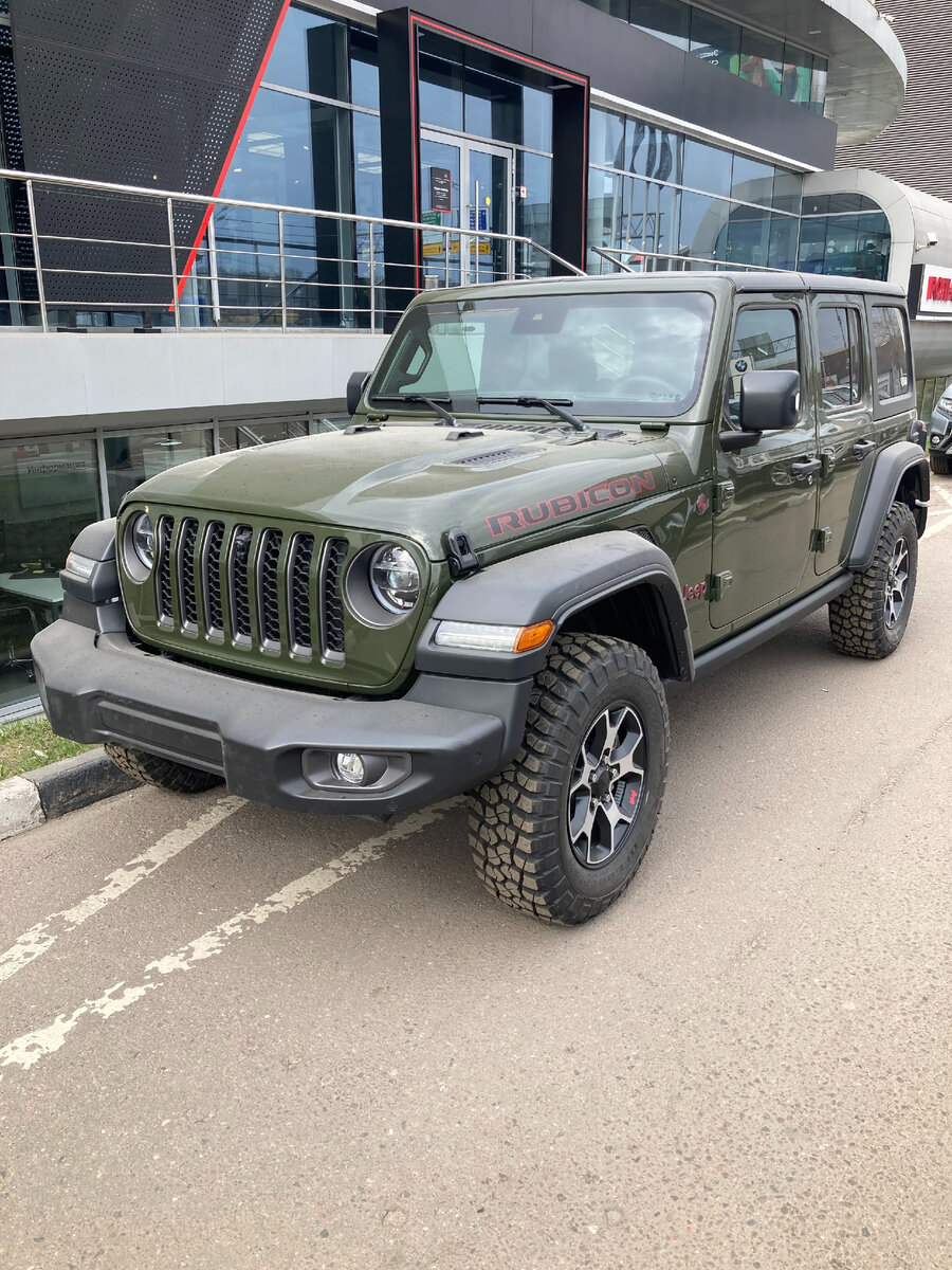 Jeep Wrangler Rubicon. Иллюстративное фото. 
