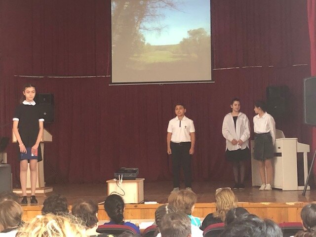 В связи с Международным днём русского языка в Степанакерте состоялся конкурс чтецов. Фоторяд