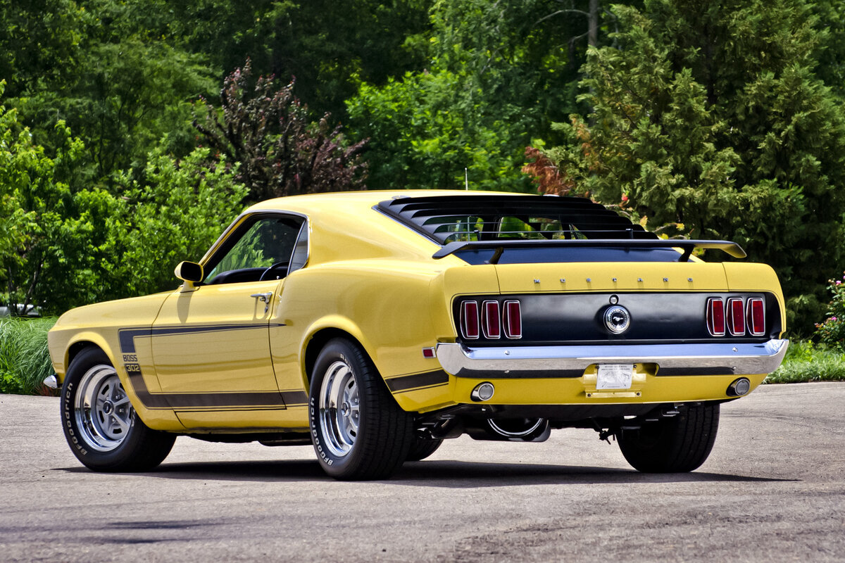    Ford Mustang Boss 302 (1969 г.в.)   
Фото: Ford