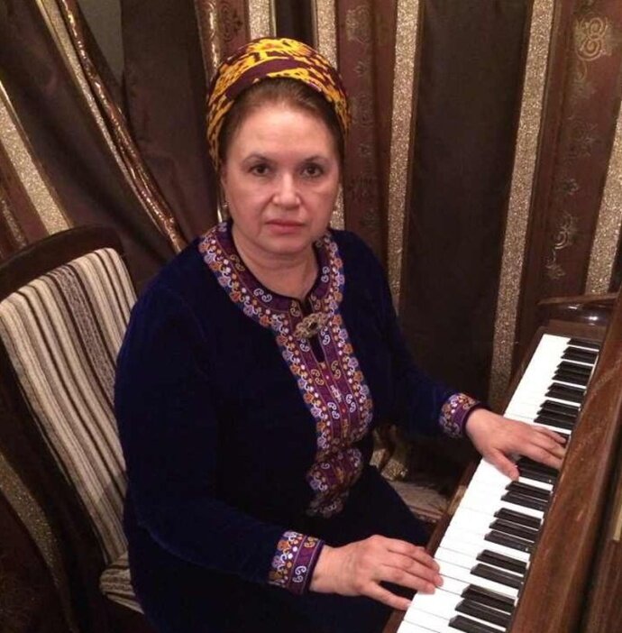Джерен Курбанклычева - первая женщина-композитор Туркменистана
