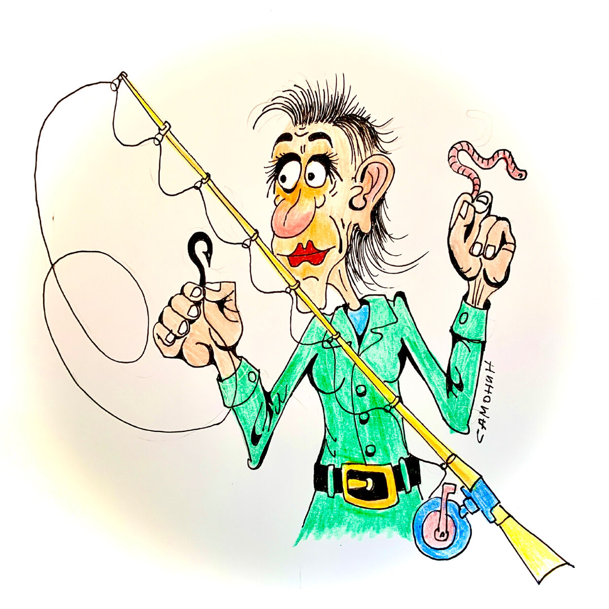 Хороший червяк всему голова