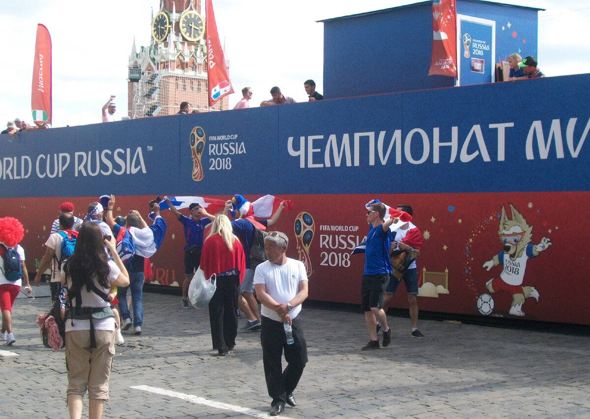 Красная площадь. 25 июня 2018 год