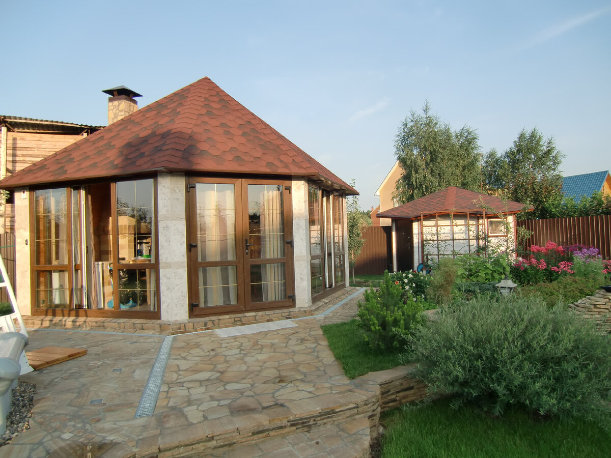 Беседка-павильон. Наши работы