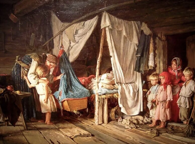 Новое знакомство, Лемох К.В., 1885