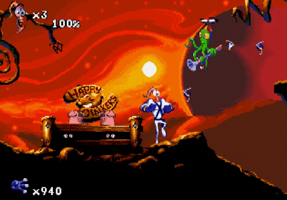 Игра Sega: Earthworm Jim. Worm Jim Sega. Игра Sega: Earthworm Jim 2. Игра на сеге червяк Джим.