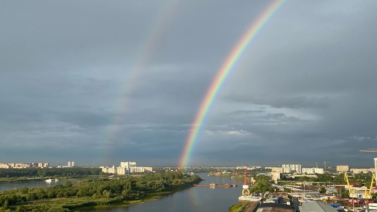 радуга в санкт петербурге