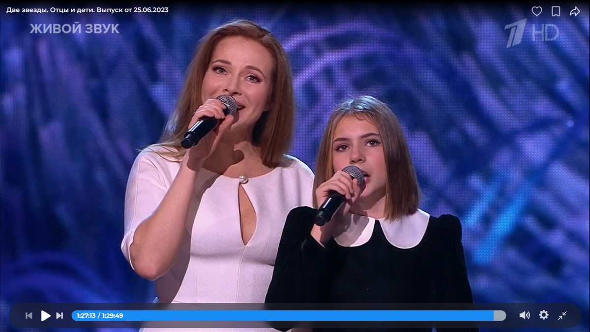 Кадр из передачи. Фото автора. 