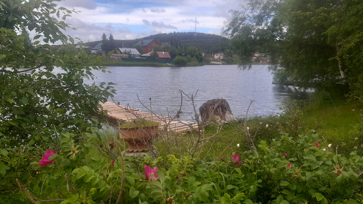 По пути к набережной.